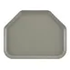Cambro 1418TR107 Camtray Trapezoid Tray, 14" x 18", Fiberglass, Pearl Gray, Made in USA 1 image