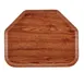 Cambro 1418TR304 Trapezoid Tray, 14" x 18", Fiberglass, Wood Color, NSF, Dishwasher Safe 1 image