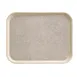 Cambro 1418VC380 Rectangular Tray 14" x 18" Ivory Sahara Fiberglass Non‑Skid Dishwasher‑Safe NSF USA 1 image