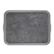 Cambro 1418VCH381 Rectangular Tray, 14" X 18" Gray With Titan, Fiberglass, Handles, Dishwasher Safe 1 image