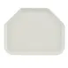 Cambro 1422TR148 Camtray Trapezoid Tray, 14" x 22", Fiberglass, White, NSF, Made in USA 1 image