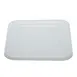 Cambro 1520CBCP148 Bus Box Tub Cover, 16" x 20", White, Hi-Gloss Plastic, NSF 1 image