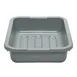 Cambro 1520CBP180 Cambox® 1-Compartment Bus Box, 15-5/16"L x 19-15/16"W x 4-15/16"H, Light Gray Hi-Gloss Plastic 1 image