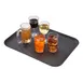 Cambro 1520CT110 Rectangular Non‑Skid Serving Tray, 15" x 20¼" Black Fiberglass, Dishwasher Safe, NSF Certified 2 image