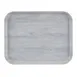 Cambro 1520DC810 Camtray Rectangular Tray, 20" x 15", Stonewash Gray Fiberglass, Dishwasher Safe 1 image