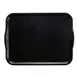Cambro 1520H110 Camtray Rectangular Tray, 15" x 20", Black Fiberglass with Handles, High‑Impact, NSF 1 image