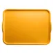 Cambro 1520H504 Camtray Rectangular Cafeteria Tray, 15" x 20", Fiberglass, Mustard Yellow Handles 1 image