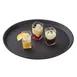 Cambro 1550CT110 - 16" Round Fiberglass Serving Tray, Black Satin Non‑Skid Surface, Dishwasher Safe, NSF Certified 2 image