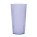 Cambro 1600P401 Colorware Tumbler, 16.4 oz Blue SAN, 3-1/8" Top, Textured, Sani-Rim Lip - 72/Case 1 image