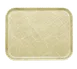 Cambro 1622214 Rectangular Cafeteria Tray, 16" x 22", Fiberglass, Tan Color, NSF, Dishwasher Safe 1 image