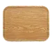 Cambro 16225307 Camtray Rectangular Tray, 16½" x 22½" Fiberglass, Elm Wood Design, NSF 1 image