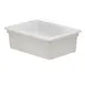Cambro 182612P148 Storage Box, 18" x 26" x 12" (17‑gal), White Polyethylene, NSF, Dishwasher Safe 1 image