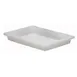 Cambro 18263P148 Food Storage Box, 5‑Gal 18" x 26" x 3½" Polyethylene, Natural White, NSF 1 image