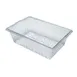 Cambro 18268CLRCW135 Clear Polycarbonate Colander, 8" Deep, Fits 18" x 26" x 9" NSF 1 image
