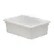 Cambro 18269P148 Food Storage Box, 13‑Gal, 18" x 26" x 9" Polyethylene, White, NSF Dishwasher Safe 1 image