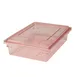 Cambro 1826CCW467 Cover – Fits 18" x 26" Food Containers, Polycarbonate Red, NSF 2 image
