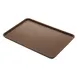 Cambro 1826CL161 Camlite RectangularTray 17-7/8" x 25-3/4" Tan Fiberglass Dishwasher Safe NSF Dri‑Stak 1 image
