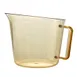 Cambro 200MCH150 2‑Qt (64 oz) Amber Plastic Measuring Cup, -40°F‑375°F, Microwave Safe, BPA‑Free 1 image