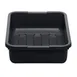Cambro 21155CBP110 Cambox® Bus Box, 15-1/4"L x 20-1/4"W x 4-15/16"D, Black Hi-Gloss Plastic, 1-Compartment 1 image