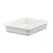 Cambro 22CW148 Food Pan, 1/2-Size 4.1 Qt, 2.5" Deep, White Polycarbonate, NSF 1 image