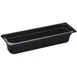 Cambro 24LPHP110 H‑Pan Food Pan, 1/2‑Size Long, 4″ Deep, Black Plastic, -40°F to 375°F, NSF 1 image