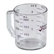Cambro 25MCCW441 Measuring Cup – 1 Cup (8 oz) Clear Purple Graduations Dishwasher Safe 1 image
