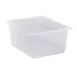 Cambro 26PP190 - Half-Size 6" Deep Translucent Polypropylene Food Pan, NSF 1 image