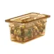 Cambro 30HPCHN150 H‑Pan 1/3‑Size Amber Lid Spoon‑Notch Handle -40°F to 300°F NSF Non‑Stick 2 image