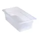 Cambro 30PPD190 Drain Shelf Pan, 1/3, Fits 32‑34‑36PP, Translucent Polypropylene, NSF 2 image