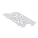 Cambro 30PPD190 Drain Shelf Pan, 1/3, Fits 32‑34‑36PP, Translucent Polypropylene, NSF 1 image