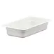 Cambro 32CW148 Food Pan – 1/3 Size, 2.5 Qt, 2½″ Deep Polycarbonate White, NSF 1 image