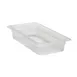 Cambro 32PP190 Food Pan – 1/3 Size, 2-1/2" Deep Translucent Polypropylene, NSF 1 image
