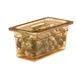 Cambro 35CLRHP150 H‑Pan Colander, 5", 1/3‑Size Food Pan, Amber Plastic, NSF, 40°F‑300°F 2 image