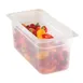 Cambro 36PP190 1/3 Size Translucent Polypropylene Food Pan, 6" Deep, NSF 2 image