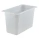 Cambro 38PP190 - 1/3 Size 8" Deep Translucent Polypropylene Food Pan, NSF 1 image