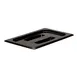 Cambro 40CWCH110 Food Pan Cover - 1/4-Size Handled Lid, Black Polycarbonate, NSF 1 image