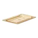 Cambro 40HPC150 H‑Pan Amber Flat Lid 1/4‑Size Heat Poly Cover Non‑Stick NSF-40°F–300°F 1 image