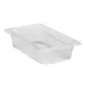 Cambro 42PP190 - 1/4 Size Polypropylene Food Pan, 2-1/2" Deep, Translucent, NSF 1 image