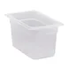 Cambro 46PP190 Food Pan – 1/4 Size, 6" Deep, Translucent Polypropylene, NSF 1 image