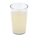 Cambro 500P2152 5.2 oz Clear Textured SAN Tumbler, 2-1/4" Top Dia, Impact-Resistant - 24/Case 1 image
