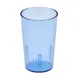 Cambro 500P2401 - 5.2 oz Blue SAN Tumbler, 2-1/4" Top Dia, Sani‑Rim Lip - 24/Case 1 image