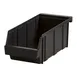 Cambro 5412CBP110 Condiment Organizer Bin, 5" W x 12" D x 4-1/4" H, Black Polyethylene, Made In USA 1 image