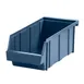 Cambro 5412CBP401 Organizer Bin – 5" W x 12" D x 4-1/4" H, Blue Poly Plastic Condiment Holder 1 image