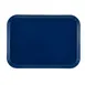 Cambro 57123 Camtray Rectangular Tray, 4-15/16" x 6-15/96" Fiberglass, Blue, NSF, Dishwasher Safe 1 image