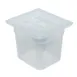 Cambro 60PPCH190 1/6 Size Handled Translucent Polypropylene Lid, NSF 2 image