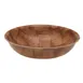Cambro 6F301 Salad Bowl – 6‑Inch 14.3 Oz, Woodgrain, Basketweave Finish, Dishwasher Safe, Made in USA 1 image