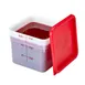 Cambro 6SFSP148 CamSquare - 6 Qt, 8-3/8" L x 8-3/8" W x 7-1/4" H, White PE, Container Only 2 image