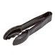 Cambro 6TGS110 Plastic Tongs, 6" Black, Heat‑Resistant –40°F to 212°F, NSF, Dishwasher Safe 1 image