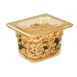 Cambro 80HPC150 H‑Pan Flat Amber Cover, 1/8 Size, -40°F to 300°F, Non‑Stick, NSF 2 image