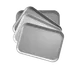Cambro 810537 Rectangular Tray, 8" x 9-7/8" Fiberglass, Camo Yellow, NSF, Dishwasher Safe 1 image